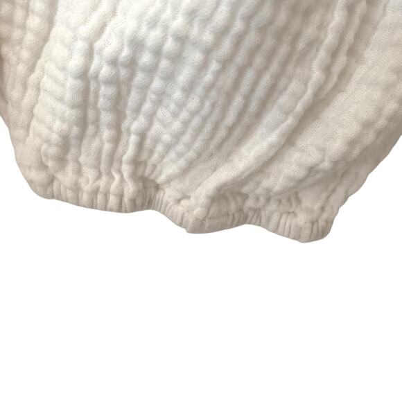 Marine Layer White Gauzy Top Blouse size XL - Picture 3 of 7